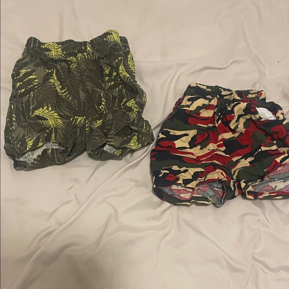 Kids Camouflage Shorts Set (2) Unknown Brand & Carter’s